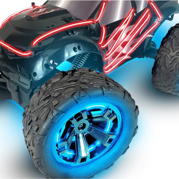 LumiTEK™ R/C - Neon Giant Truck Neon Monster Age *+ Brand New in Box - Picture 3 of 3